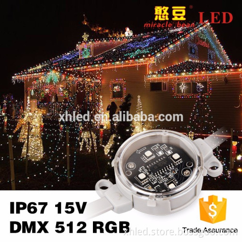 IP67 waterproof for outdoor 3535SMD 15VDC dmx512 led point light source